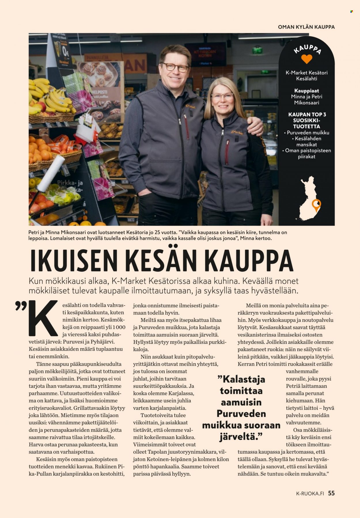 K-market tarjoukset - 26.04.2023 - 06.06.2023. Sivu 55