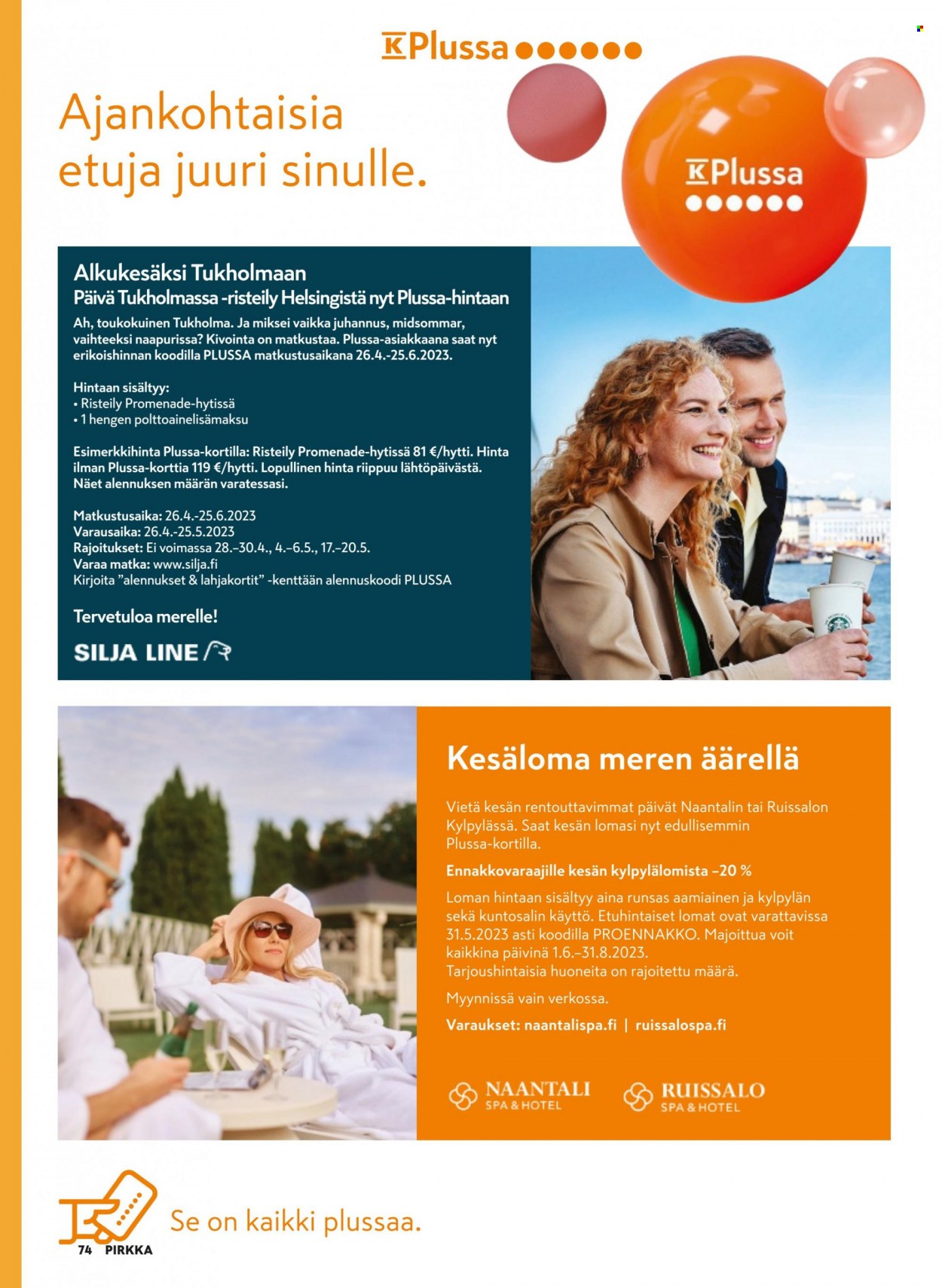 K-market tarjoukset - 26.04.2023 - 06.06.2023. Sivu 74
