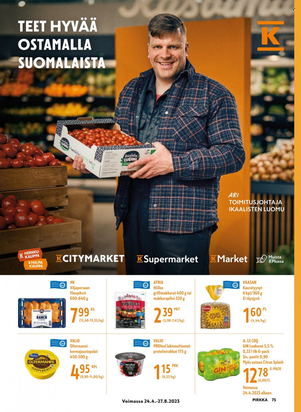 K-market tarjoukset - 26.04.2023 - 06.06.2023. Sivu 75