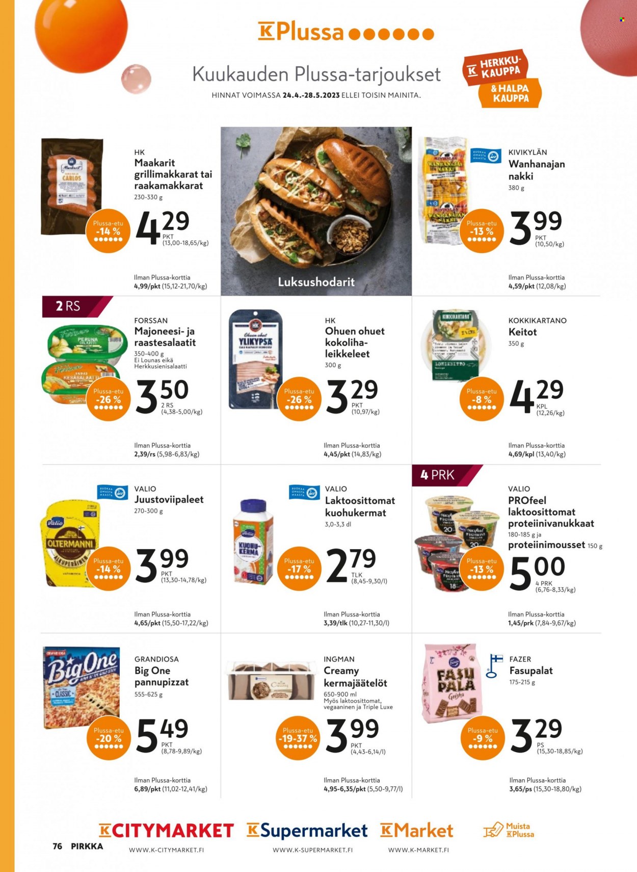 K-market tarjoukset - 26.04.2023 - 06.06.2023. Sivu 76