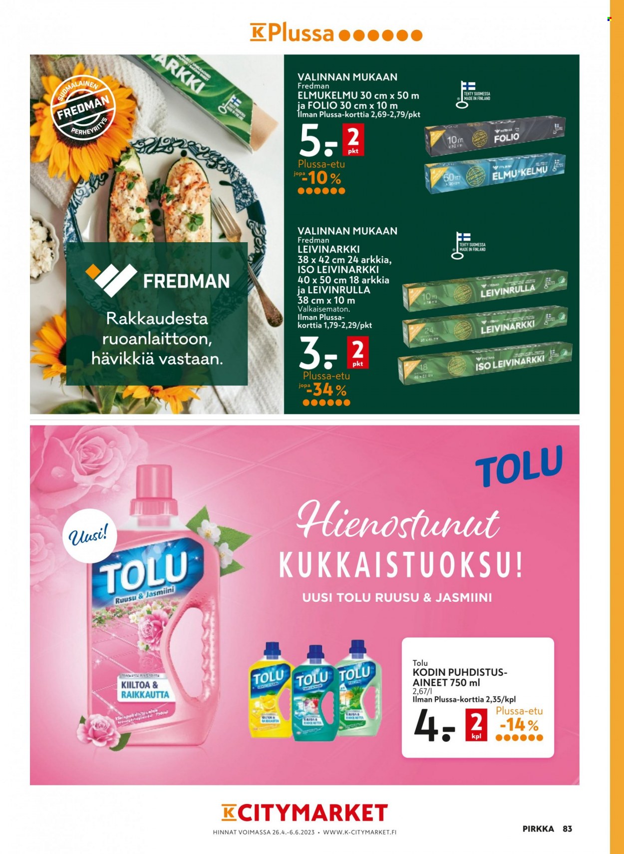 K-market tarjoukset - 26.04.2023 - 06.06.2023. Sivu 83
