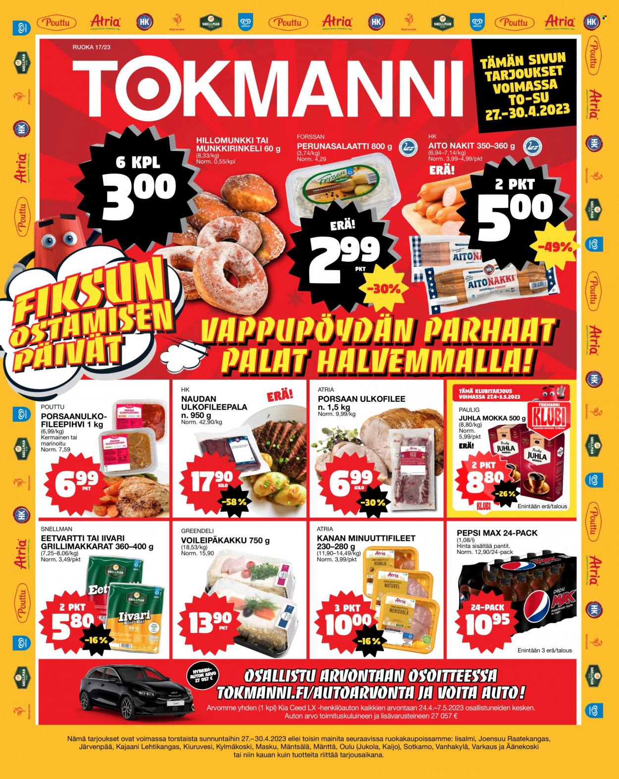 Tokmanni tarjoukset - 27.04.2023 - 30.04.2023. Sivu 1