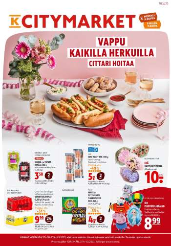 K-citymarket tarjoukset  - 27.04.2023 - 03.05.2023.