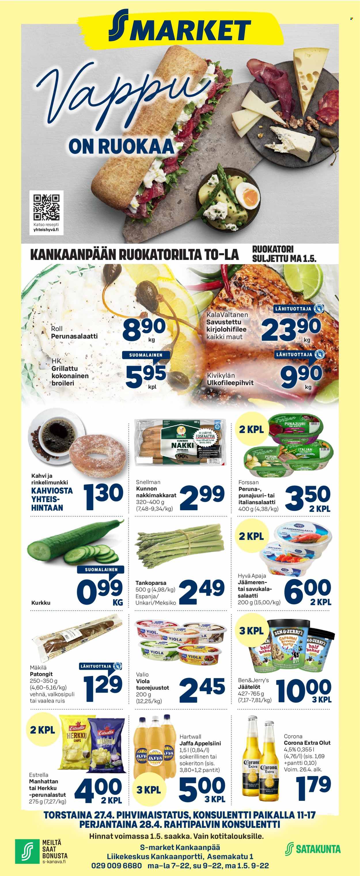 S-market tarjoukset - 26.04.2023 - 01.05.2023. Sivu 1