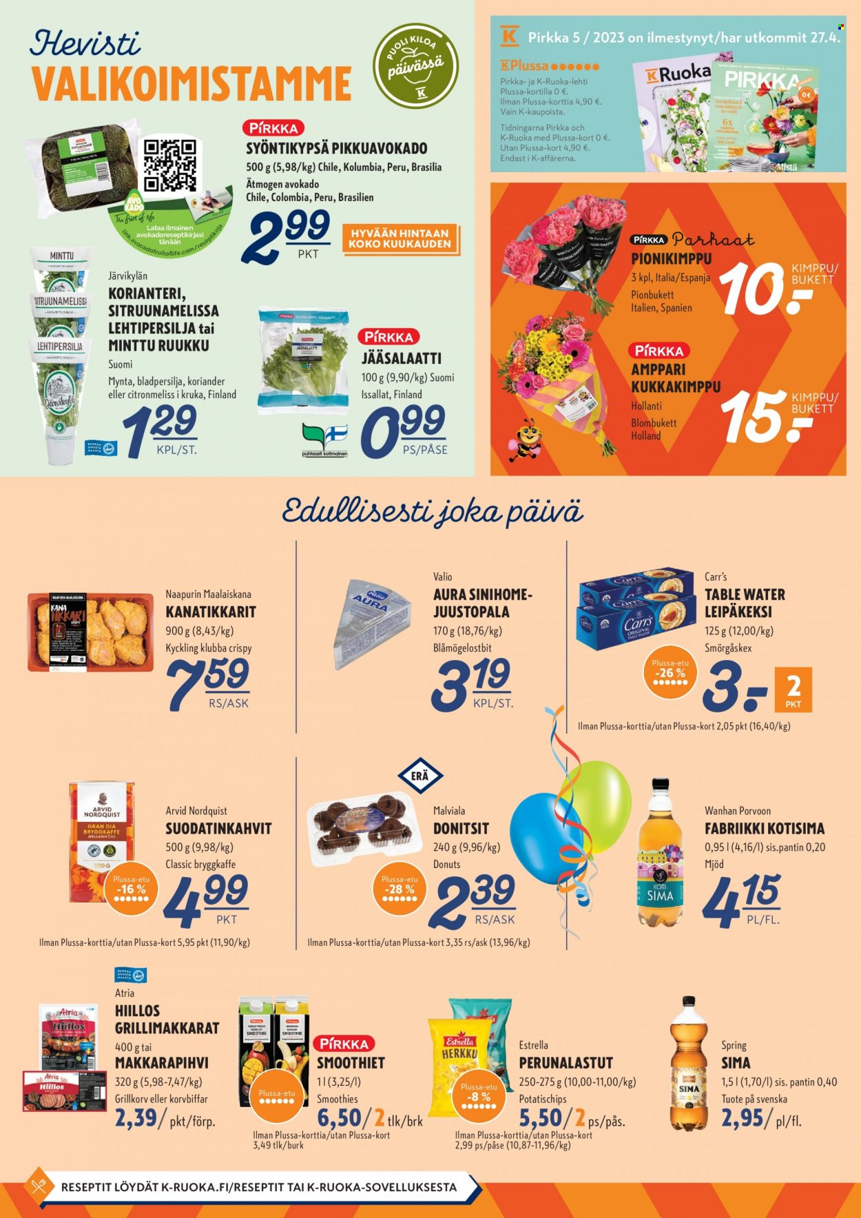 K-Supermarket tarjoukset - 27.04.2023 - 01.05.2023. Sivu 2