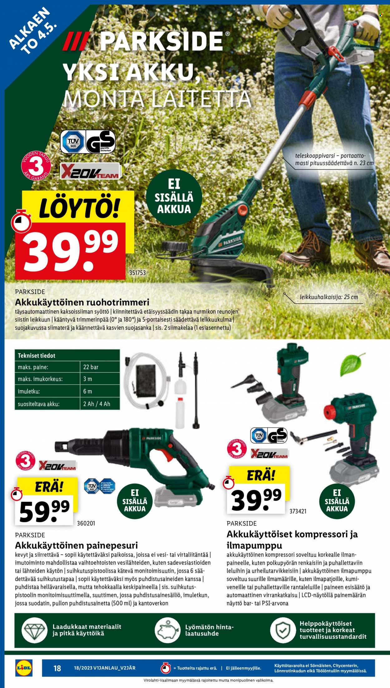 Lidl tarjoukset - 04.05.2023 - 10.05.2023. Sivu 20