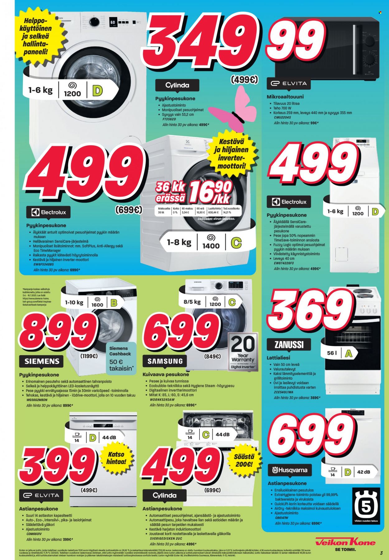 Veikon Kone tarjoukset - 01.05.2023 - 13.05.2023. Sivu 3