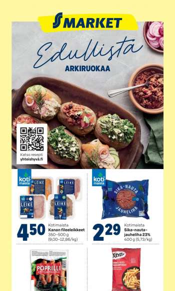 S-market tarjoukset  - 03.05.2023 - 07.05.2023.