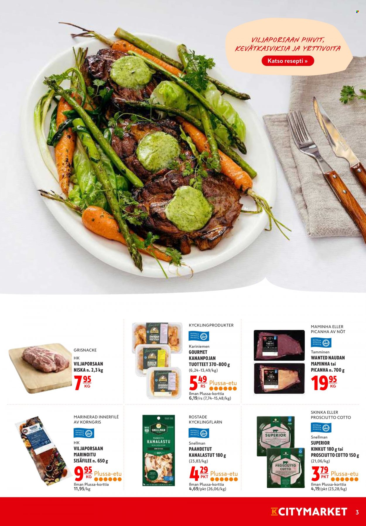 K-citymarket tarjoukset - 04.05.2023 - 10.05.2023. Sivu 3
