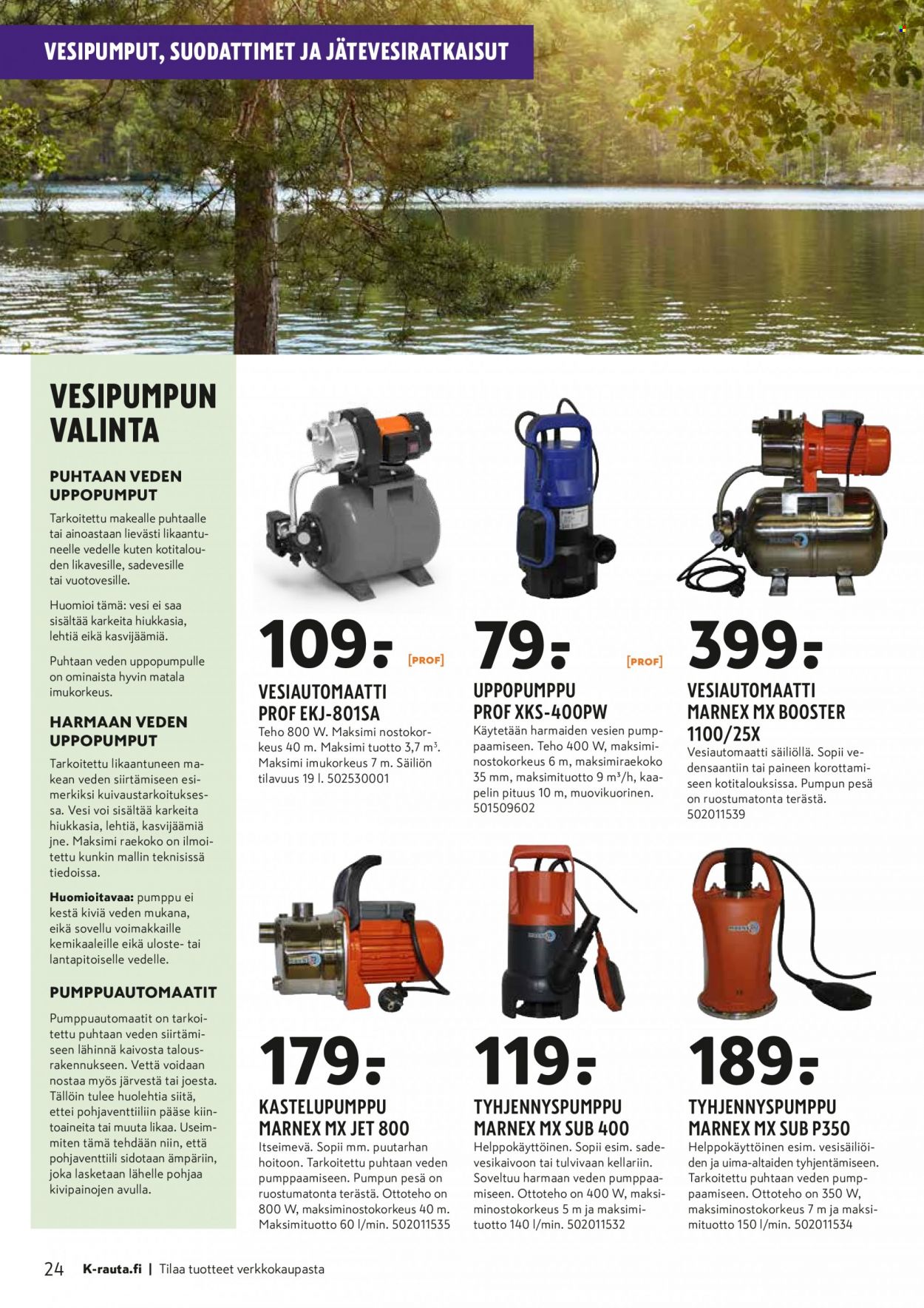 K-Rauta tarjoukset - 26.04.2023 - 09.05.2023. Sivu 24