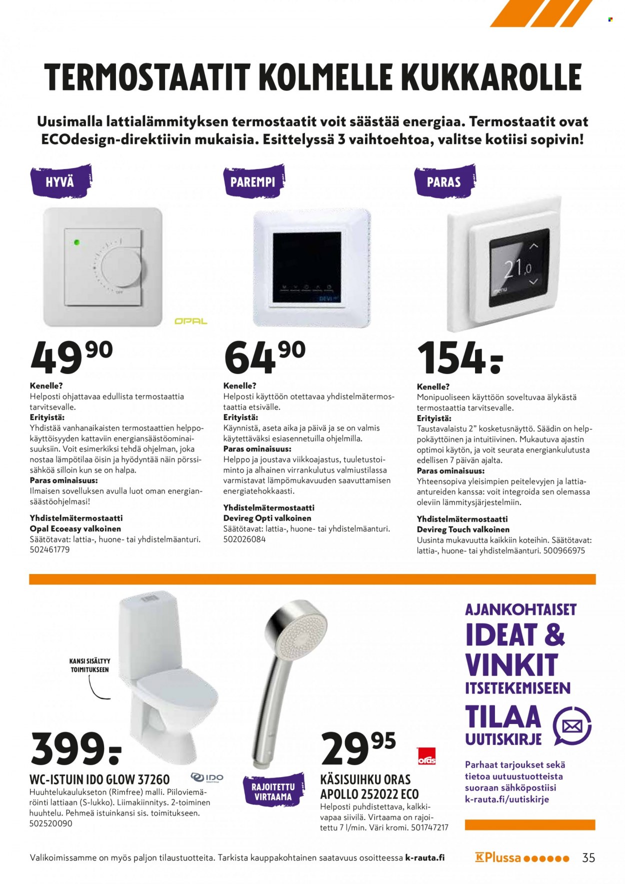 K-Rauta tarjoukset - 26.04.2023 - 09.05.2023. Sivu 35