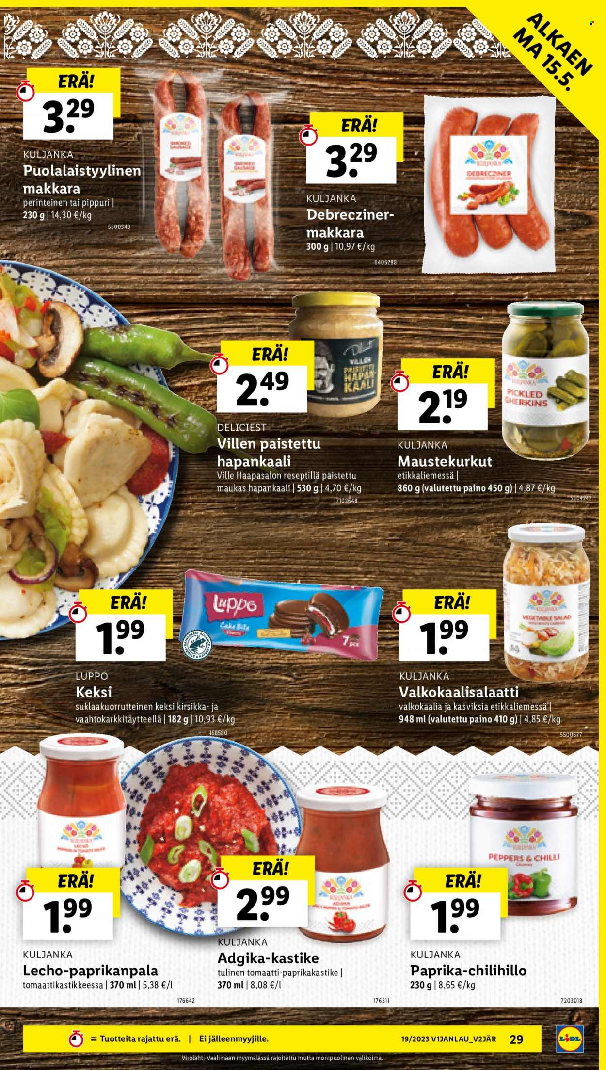 Lidl tarjoukset - 11.05.2023 - 16.05.2023. Sivu 31