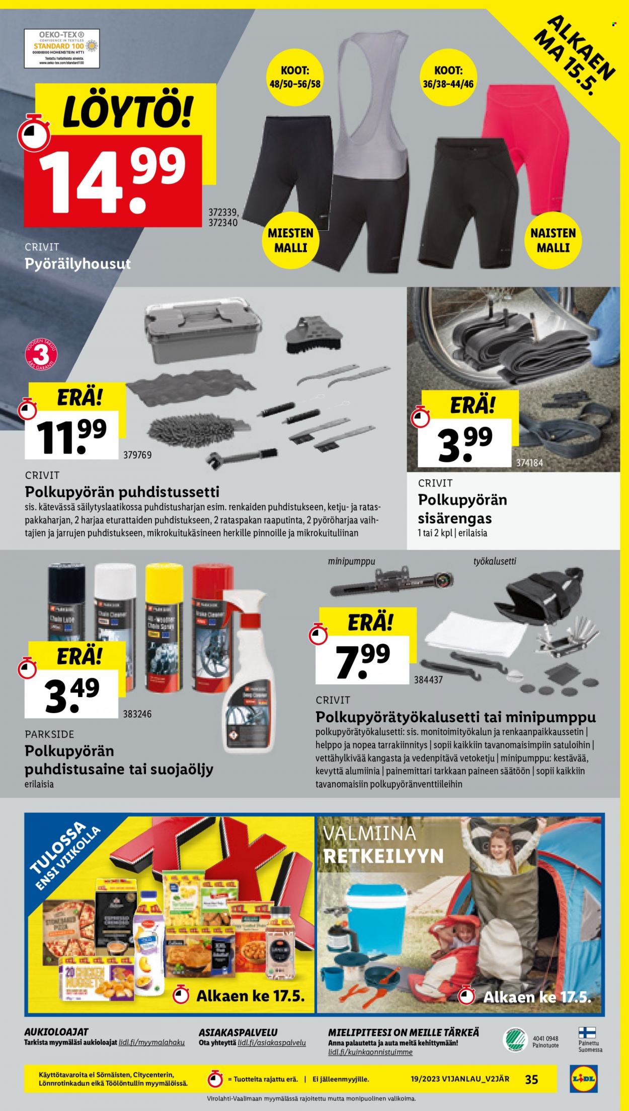 Lidl tarjoukset - 11.05.2023 - 16.05.2023. Sivu 37