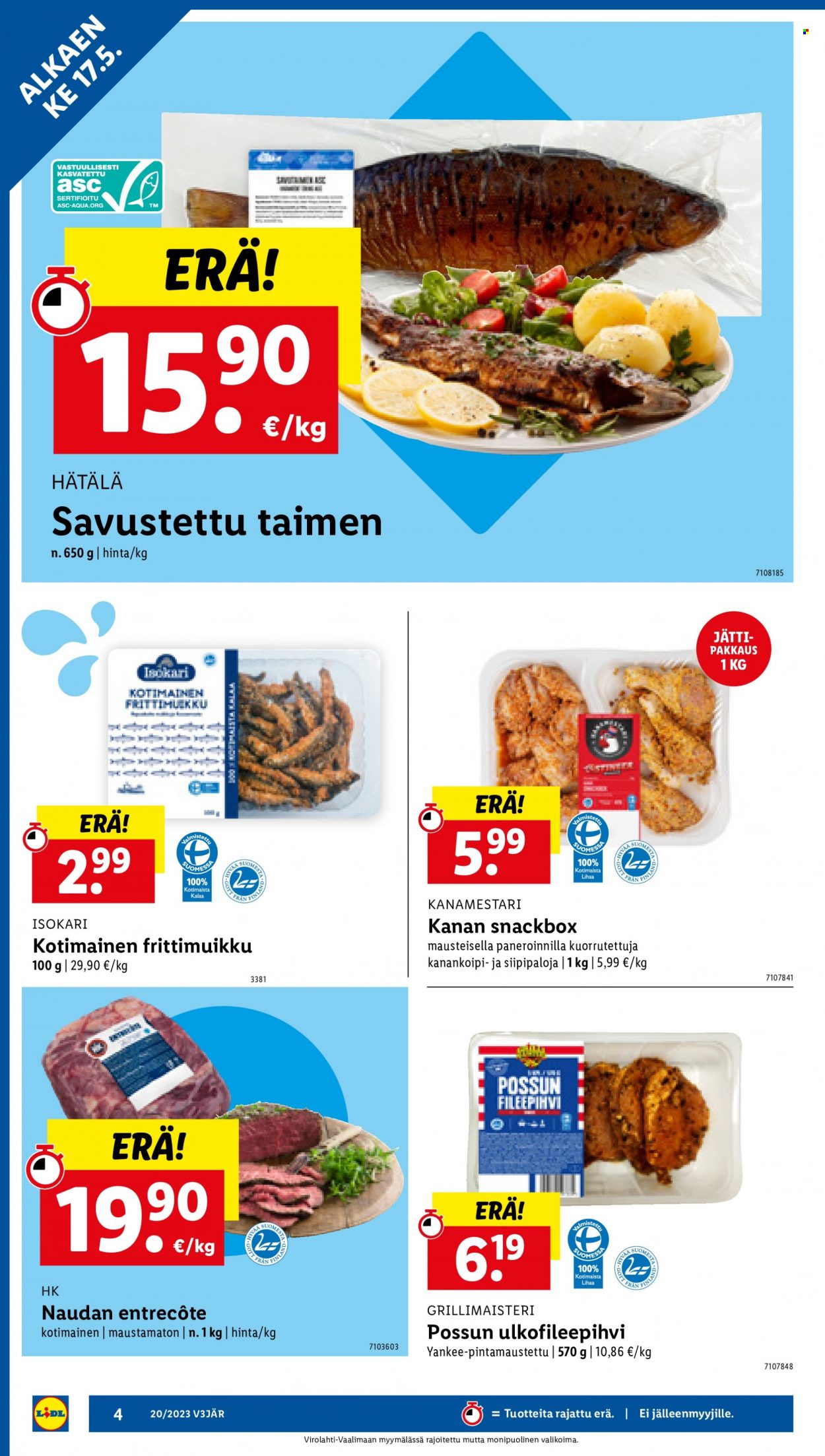 Lidl tarjoukset - 17.05.2023 - 24.05.2023. Sivu 6