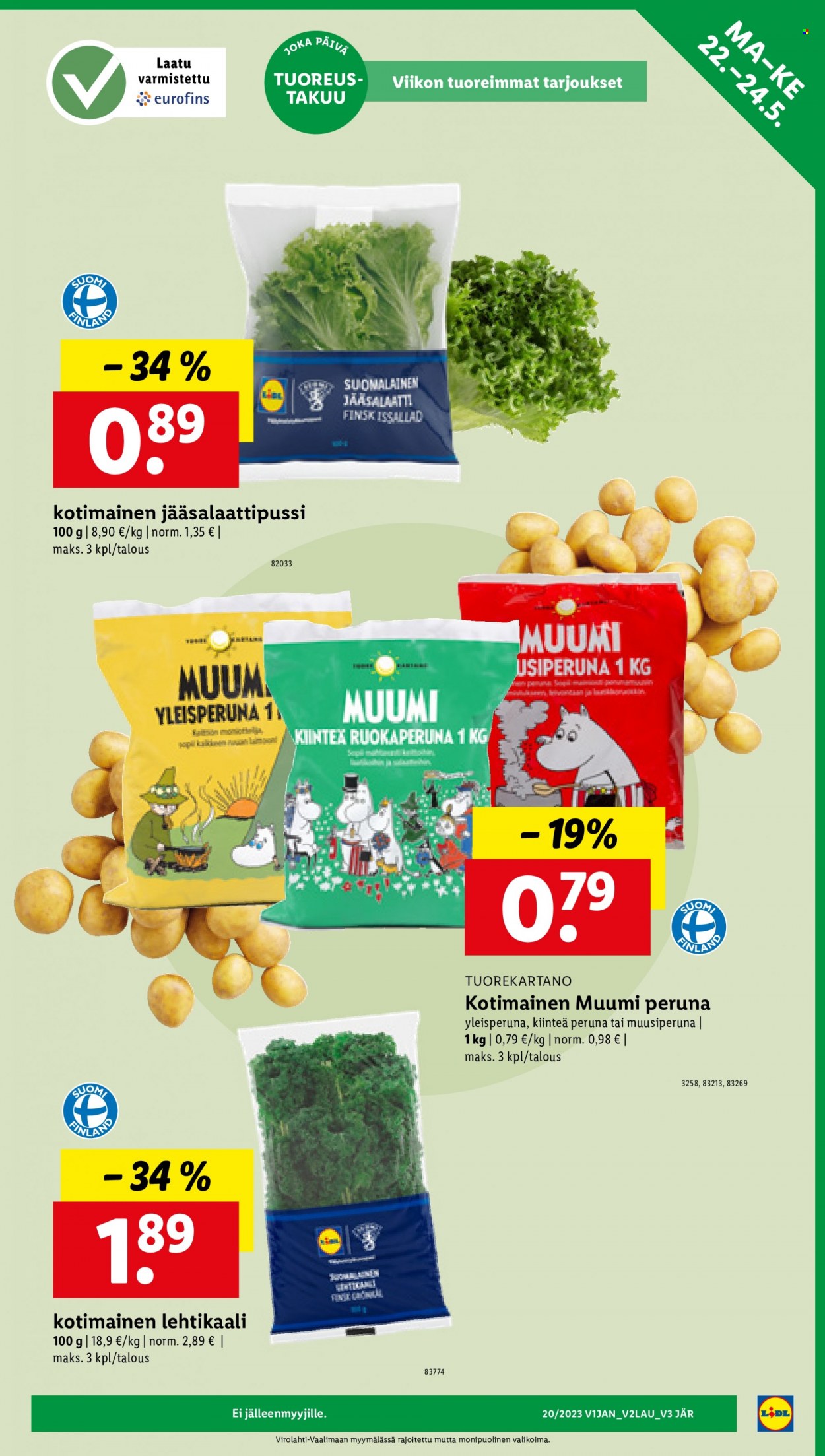 Lidl tarjoukset - 17.05.2023 - 24.05.2023. Sivu 29