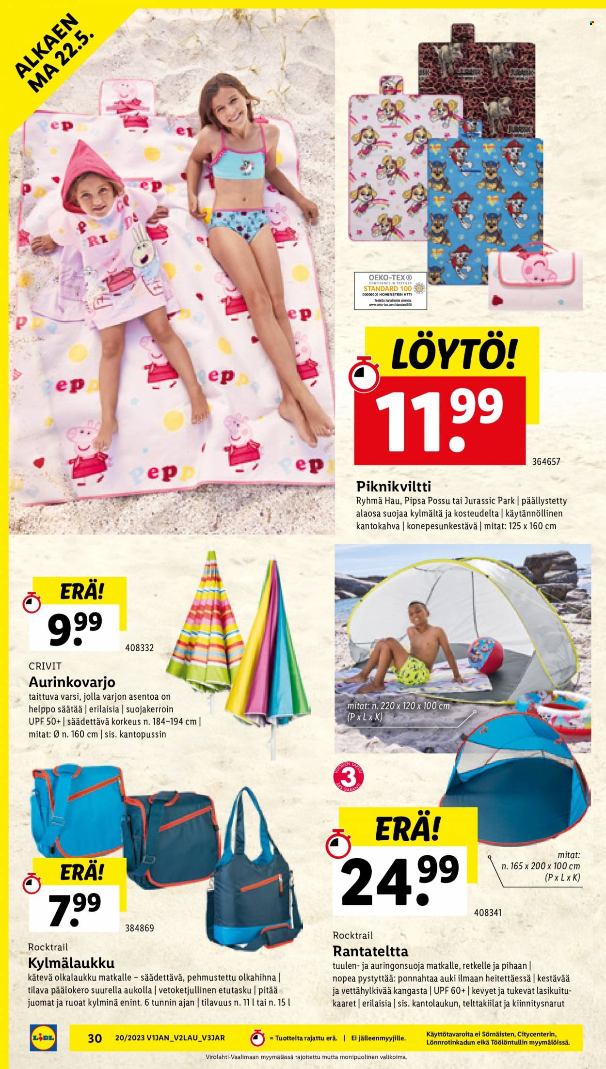 Lidl tarjoukset - 17.05.2023 - 24.05.2023. Sivu 34