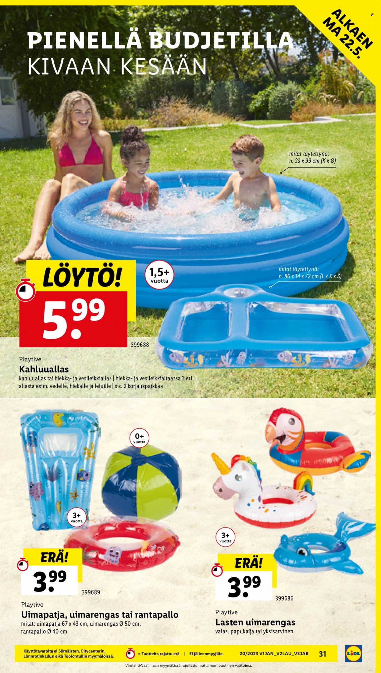 Lidl tarjoukset - 17.05.2023 - 24.05.2023. Sivu 35