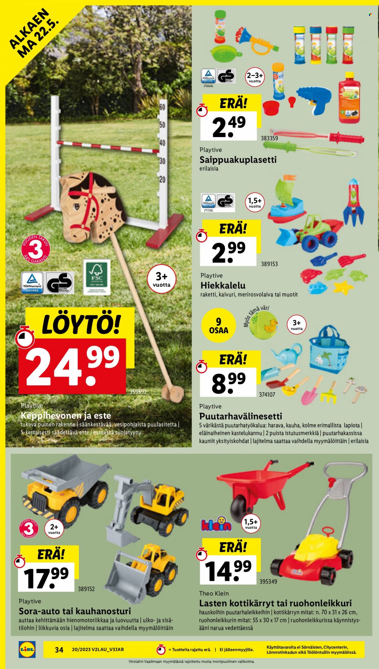 Lidl tarjoukset - 17.05.2023 - 24.05.2023. Sivu 38