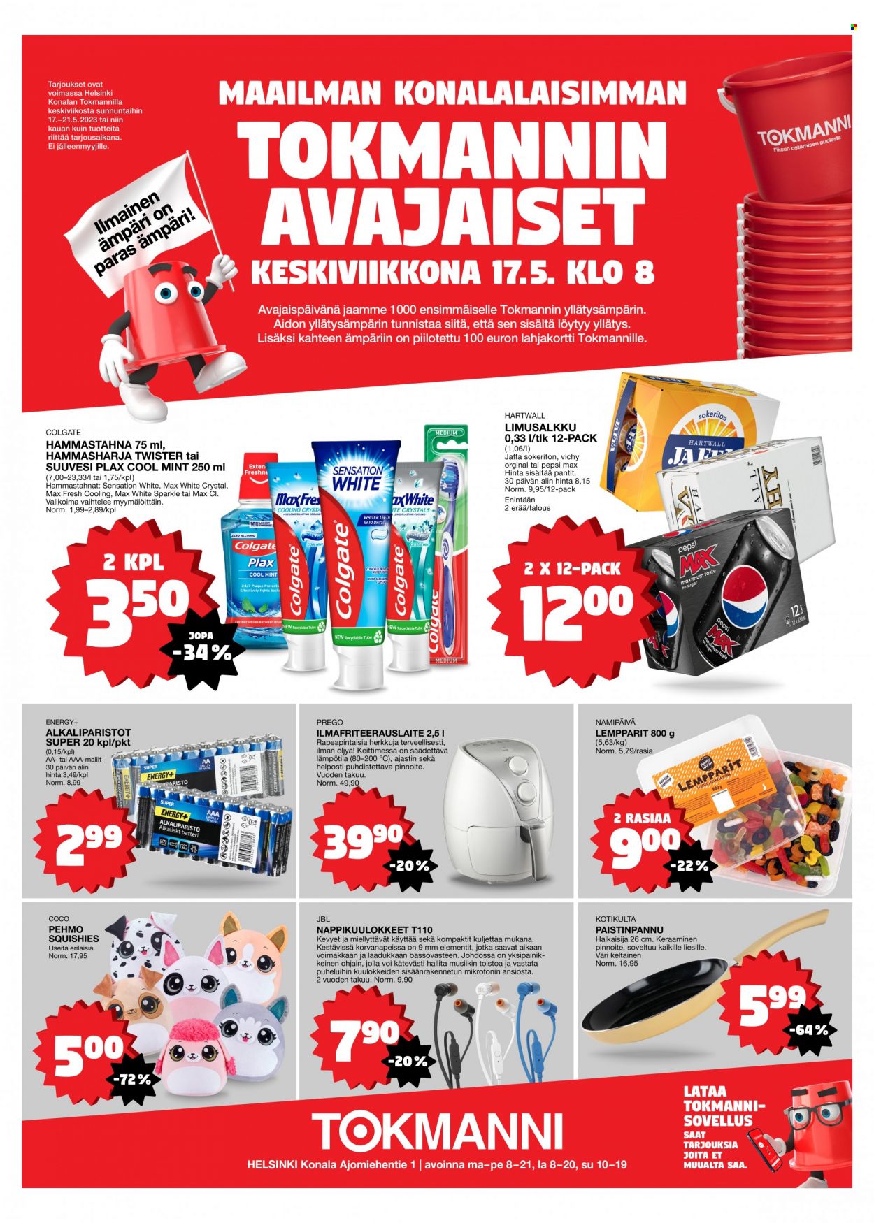 Tokmanni tarjoukset - 17.05.2023 - 21.05.2023. Sivu 1