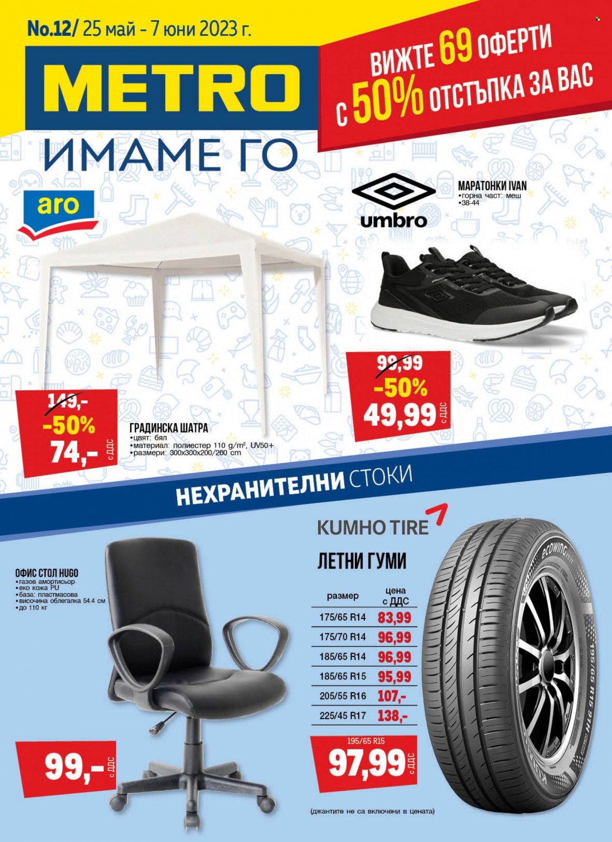 Брошура на МЕТРО - 25.05.2023 - 07.06.2023. Страница 1