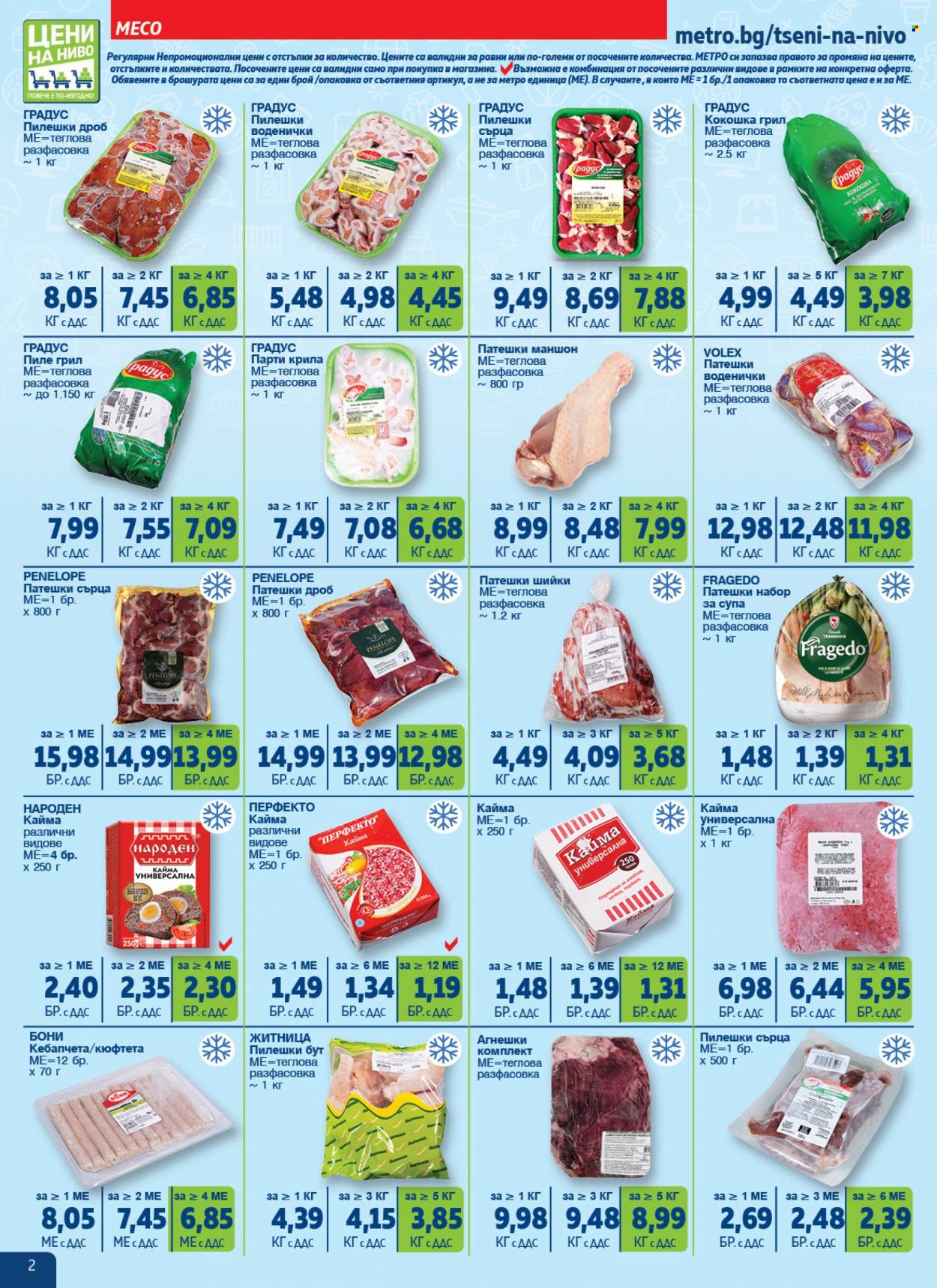 Брошура на МЕТРО - 22.06.2023 - 19.07.2023. Страница 2