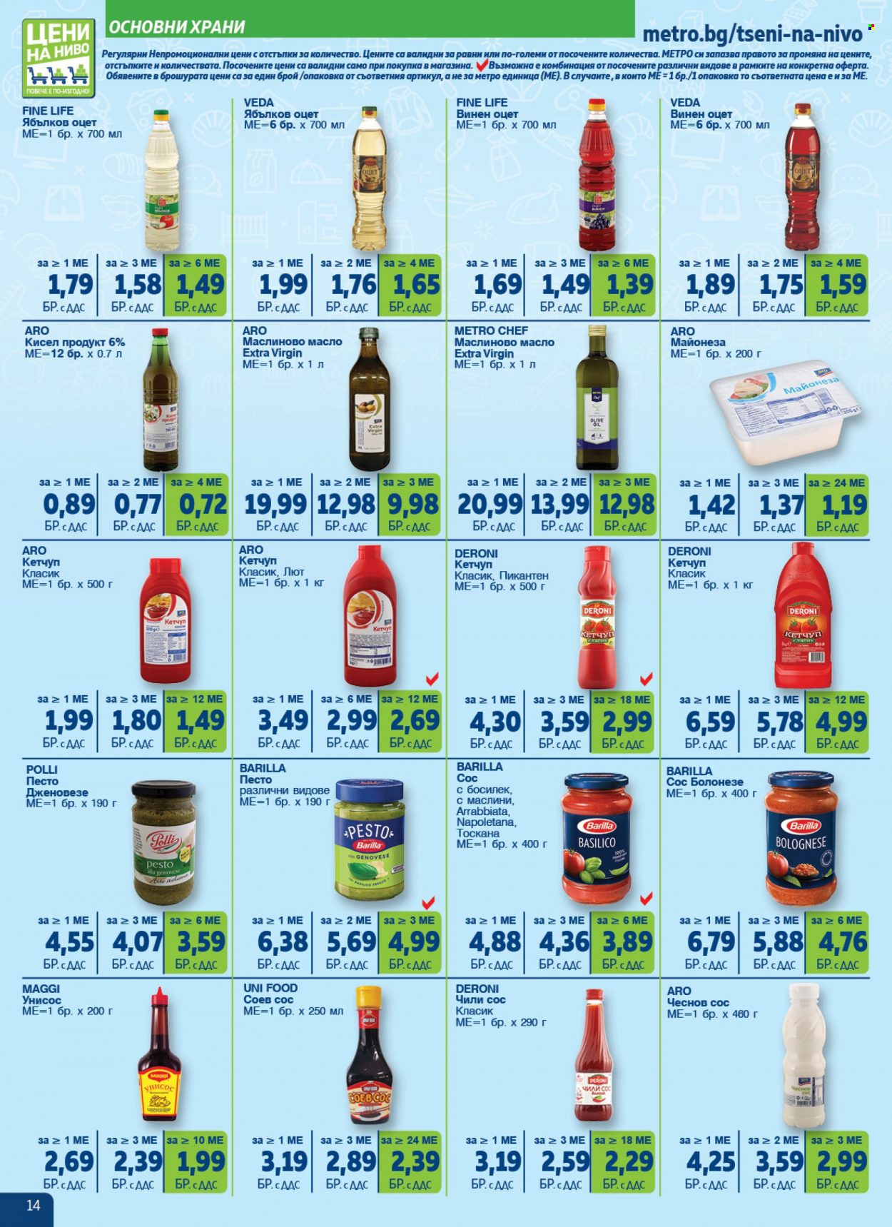 Брошура на МЕТРО - 22.06.2023 - 19.07.2023. Страница 14