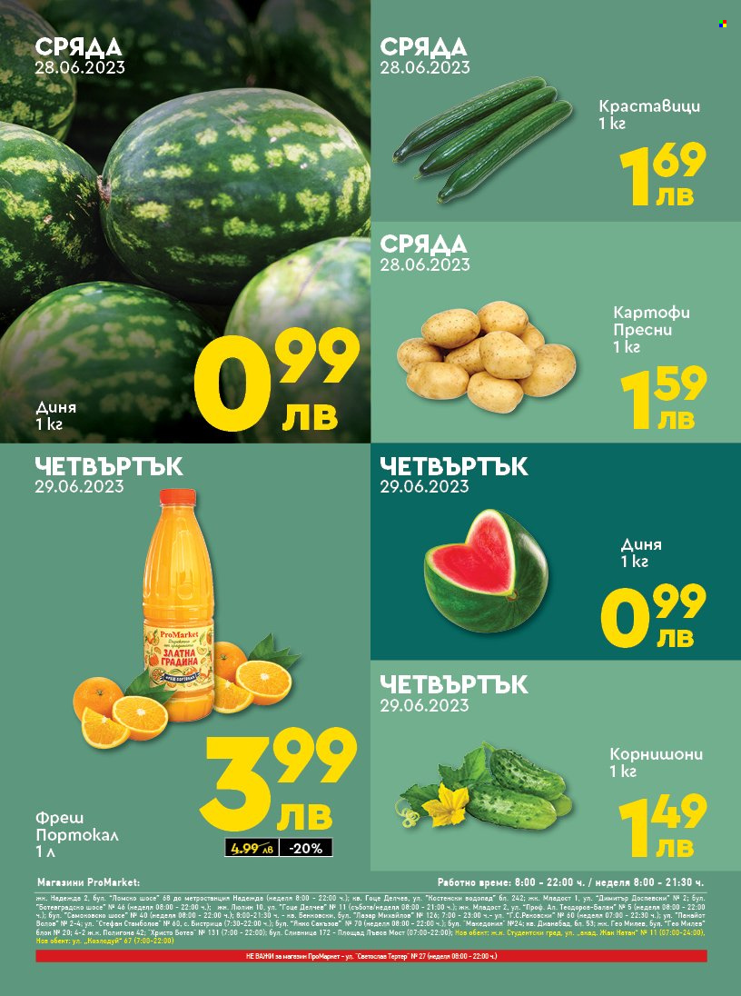 Брошура на ПроМаркет - 27.06.2023 - 29.06.2023. Страница 2