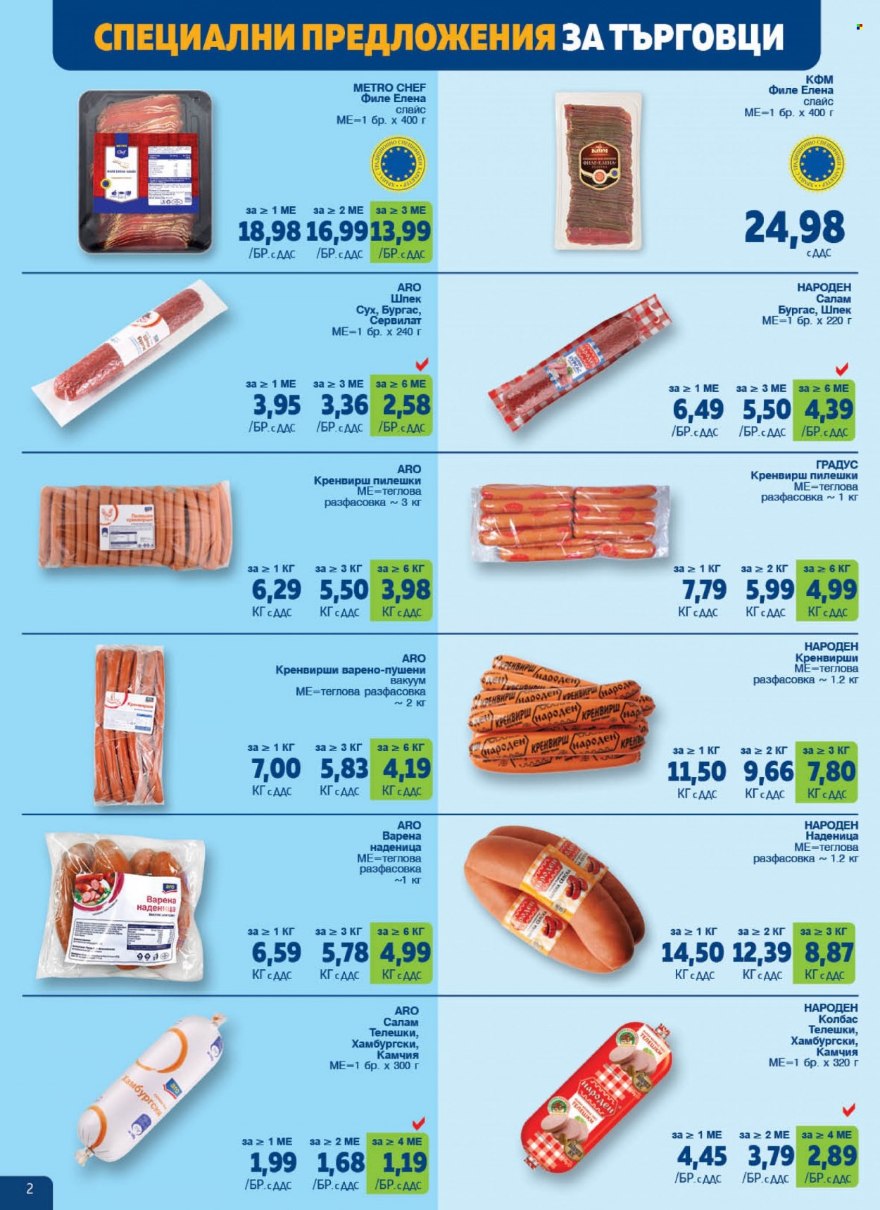 Брошура на МЕТРО - 20.07.2023 - 16.08.2023. Страница 2
