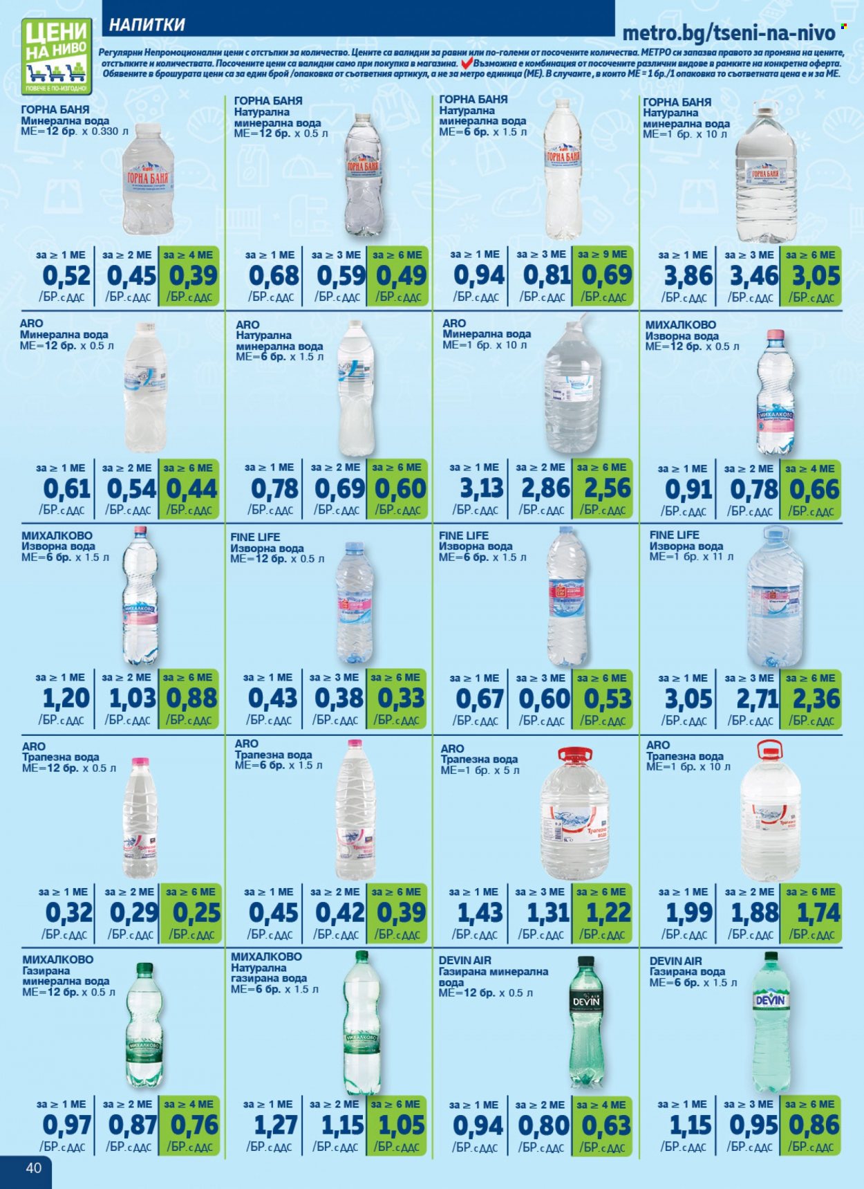 Брошура на МЕТРО - 17.08.2023 - 13.09.2023. Страница 40