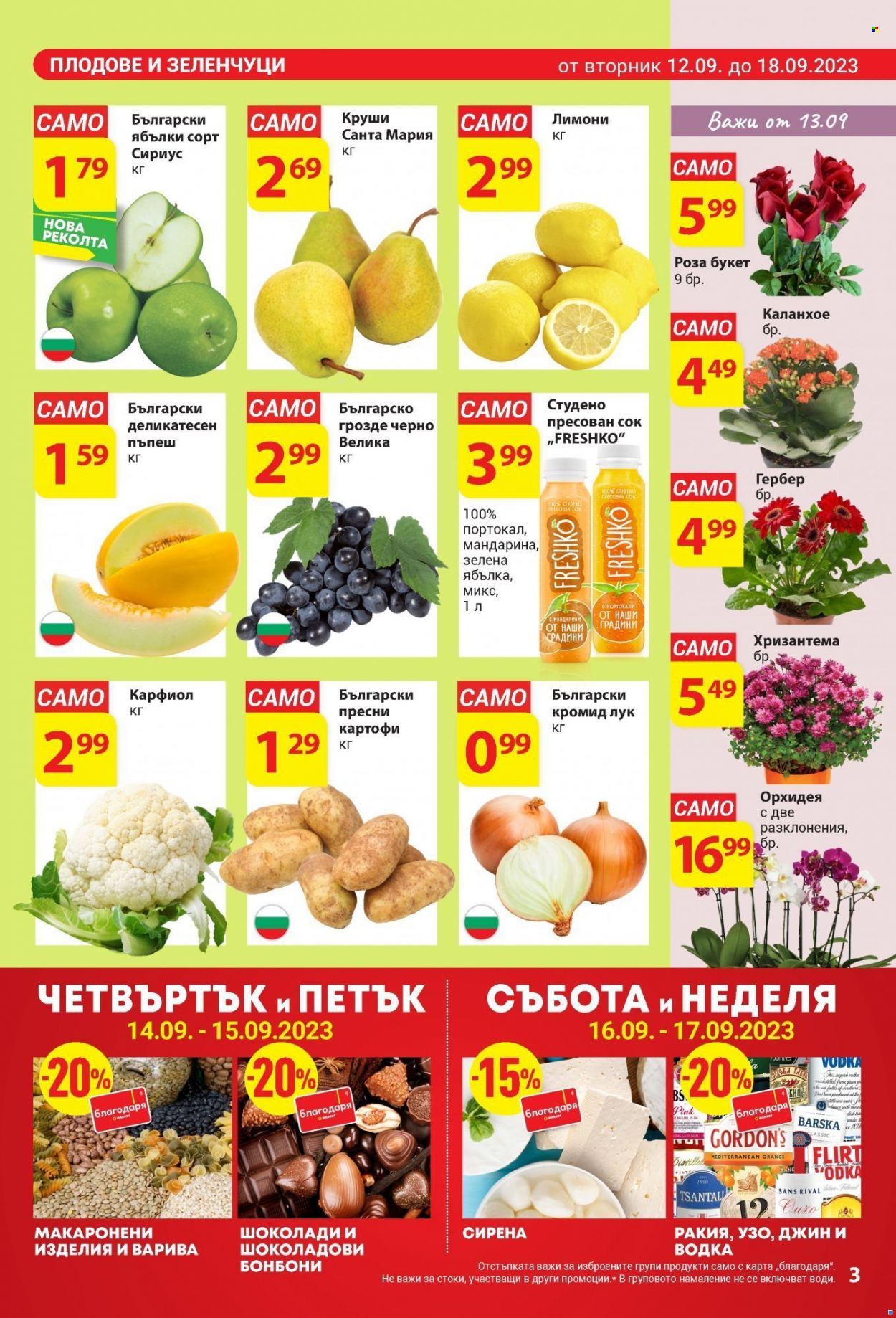 Брошура на Т Маркет - 12.09.2023 - 18.09.2023. Страница 3