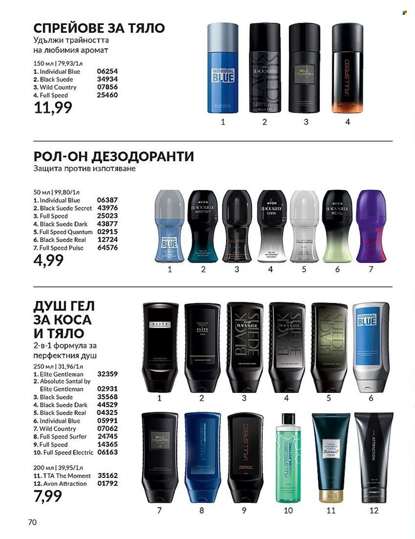Брошура на Avon - 01.12.2023 - 31.12.2023. Страница 70