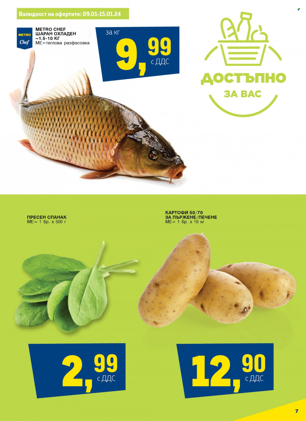 Брошура на МЕТРО - 09.01.2024 - 15.01.2024. Страница 7