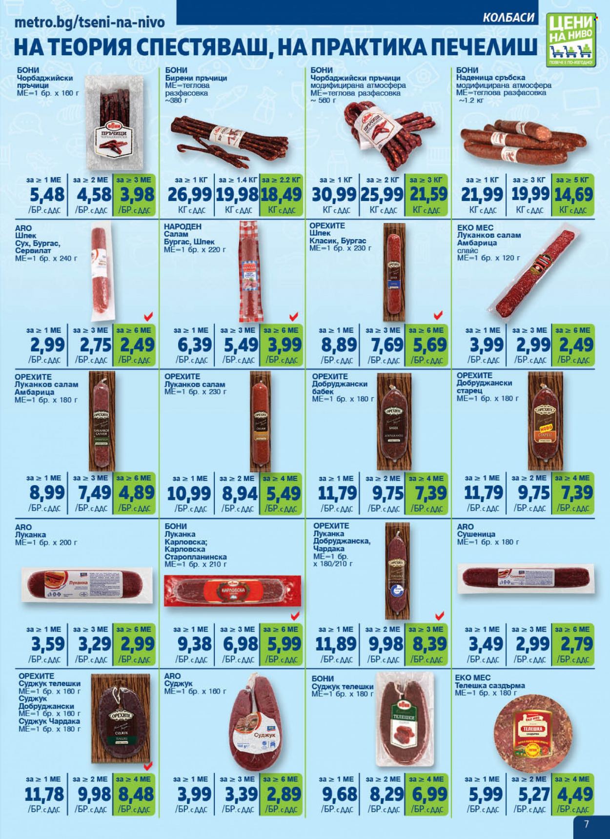 Брошура на МЕТРО - 18.01.2024 - 14.02.2024. Страница 7