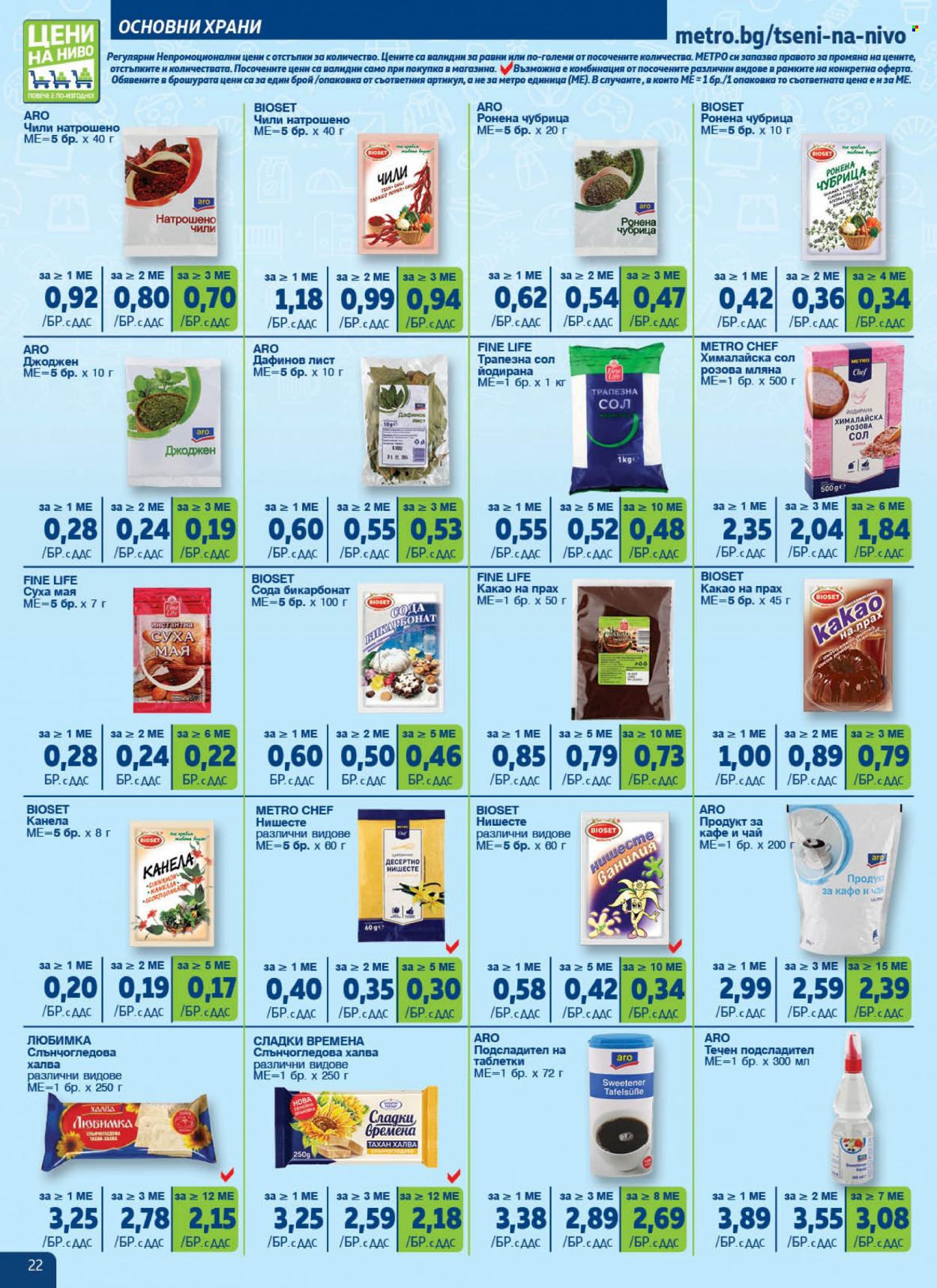 Брошура на МЕТРО - 18.01.2024 - 14.02.2024. Страница 22