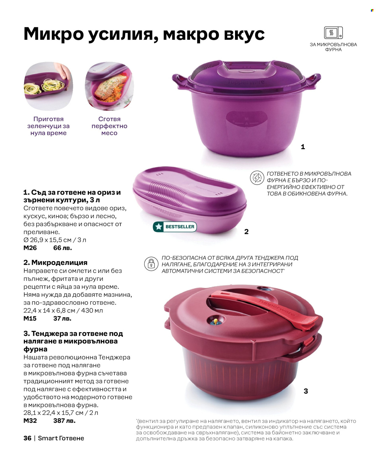 Брошура на Tupperware. Страница 36