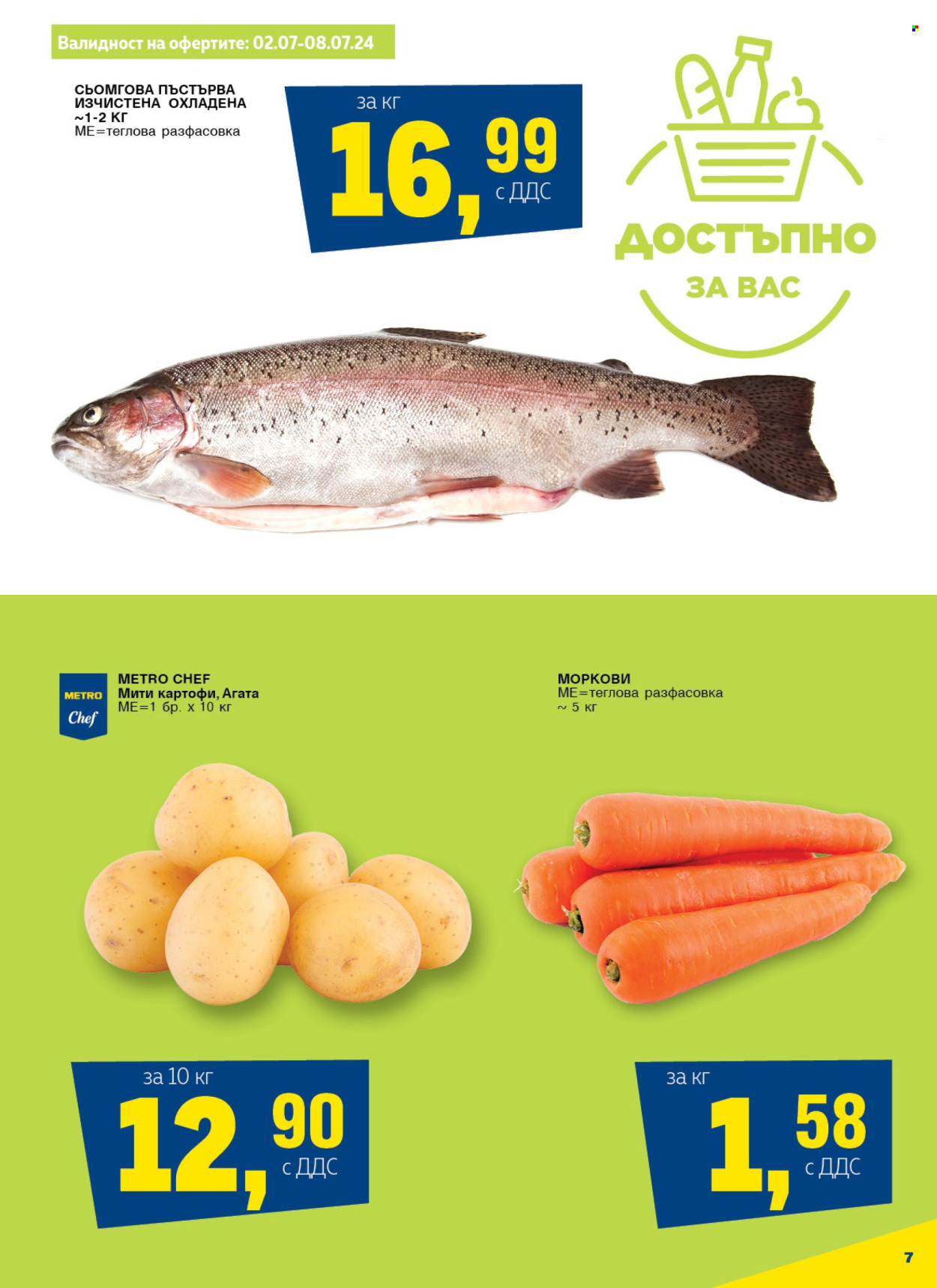 Брошура на МЕТРО - 02.07.2024 - 08.07.2024. Страница 7