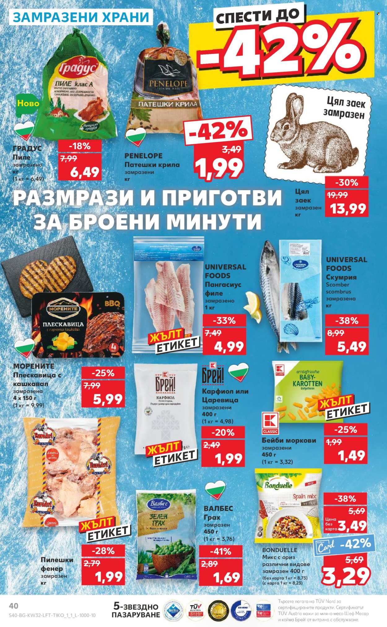 Брошура на Кауфланд - 05.08.2024 - 11.08.2024. Страница 40
