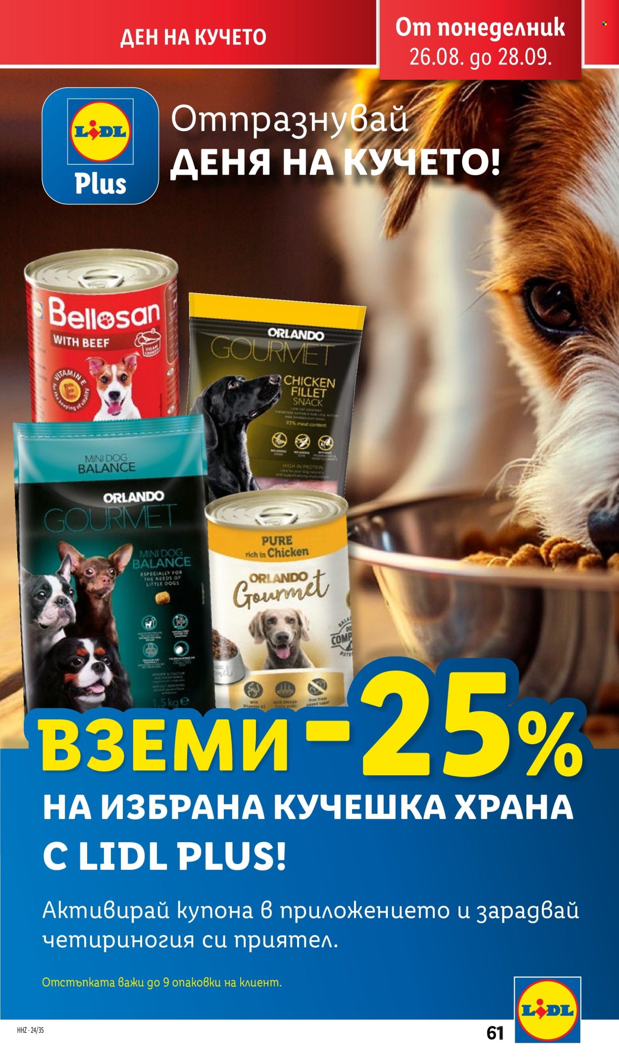 Брошура на Лидл - 26.08.2024 - 01.09.2024. Страница 61