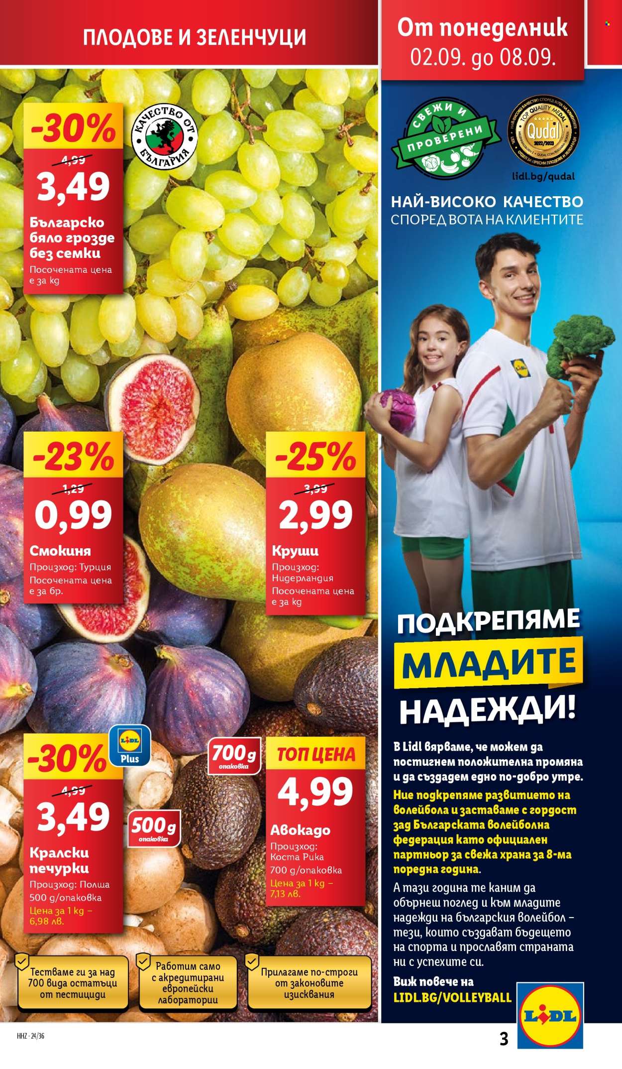 Брошура на Лидл - 02.09.2024 - 08.09.2024. Страница 3