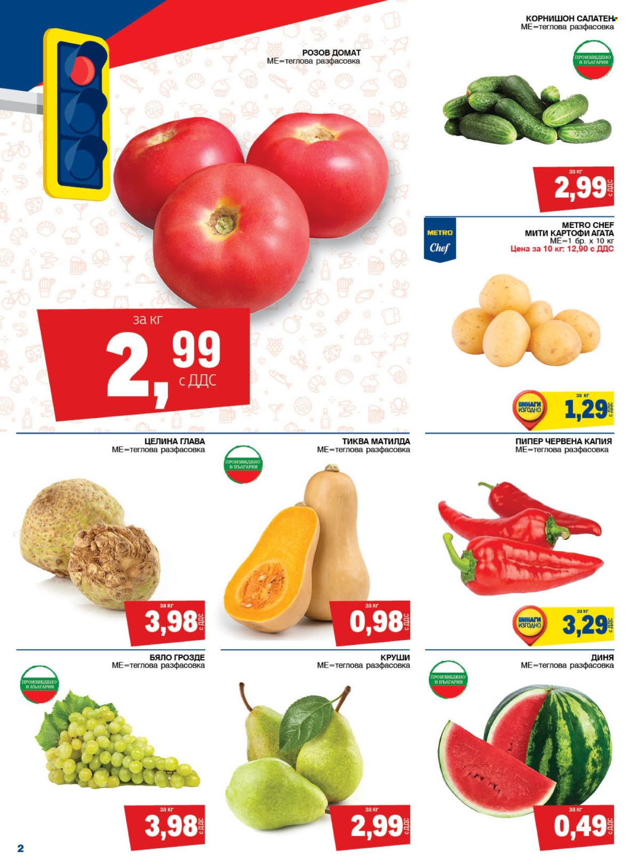 Брошура на МЕТРО - 29.08.2024 - 11.09.2024. Страница 2