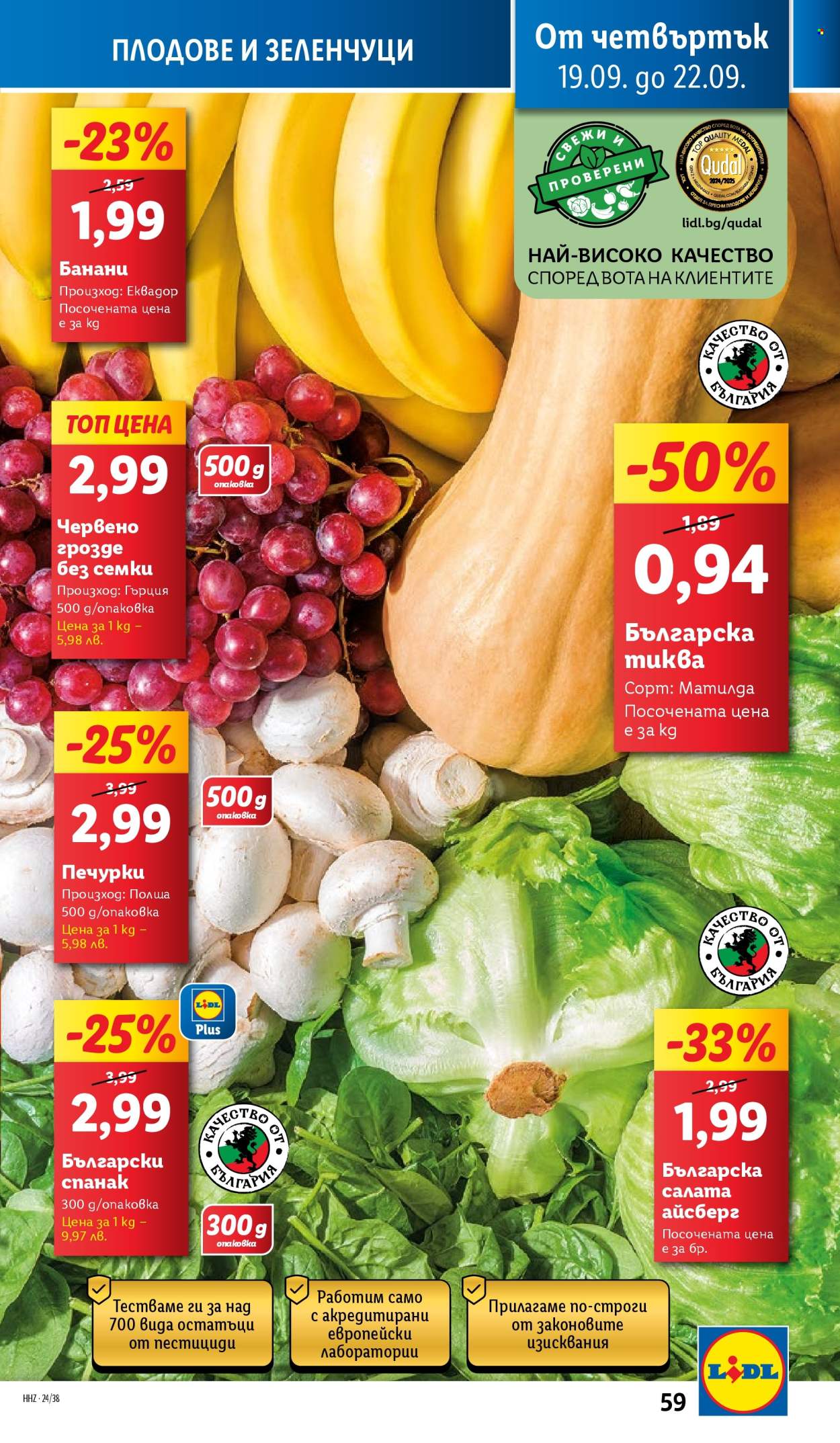 Брошура на Лидл - 16.09.2024 - 22.09.2024. Страница 59