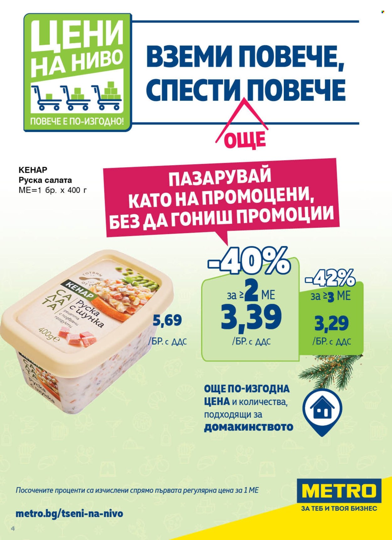 Брошура на МЕТРО - 05.12.2024 - 18.12.2024. Страница 4