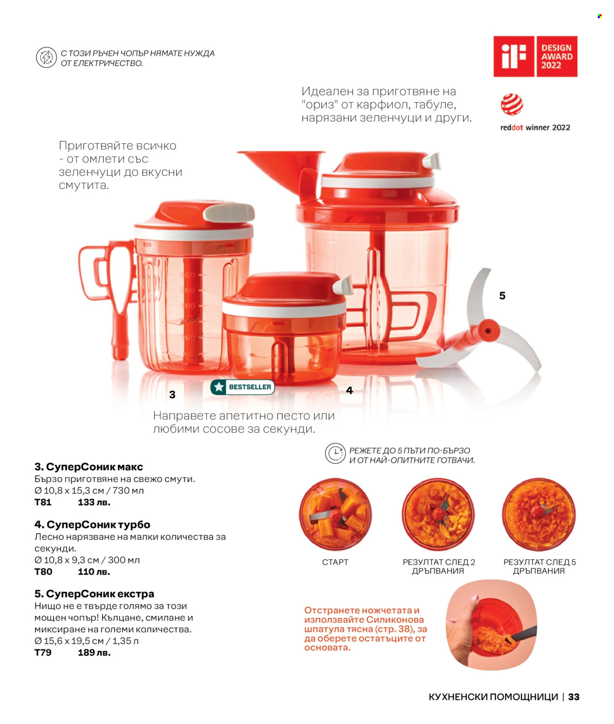 Брошура на Tupperware. Страница 33