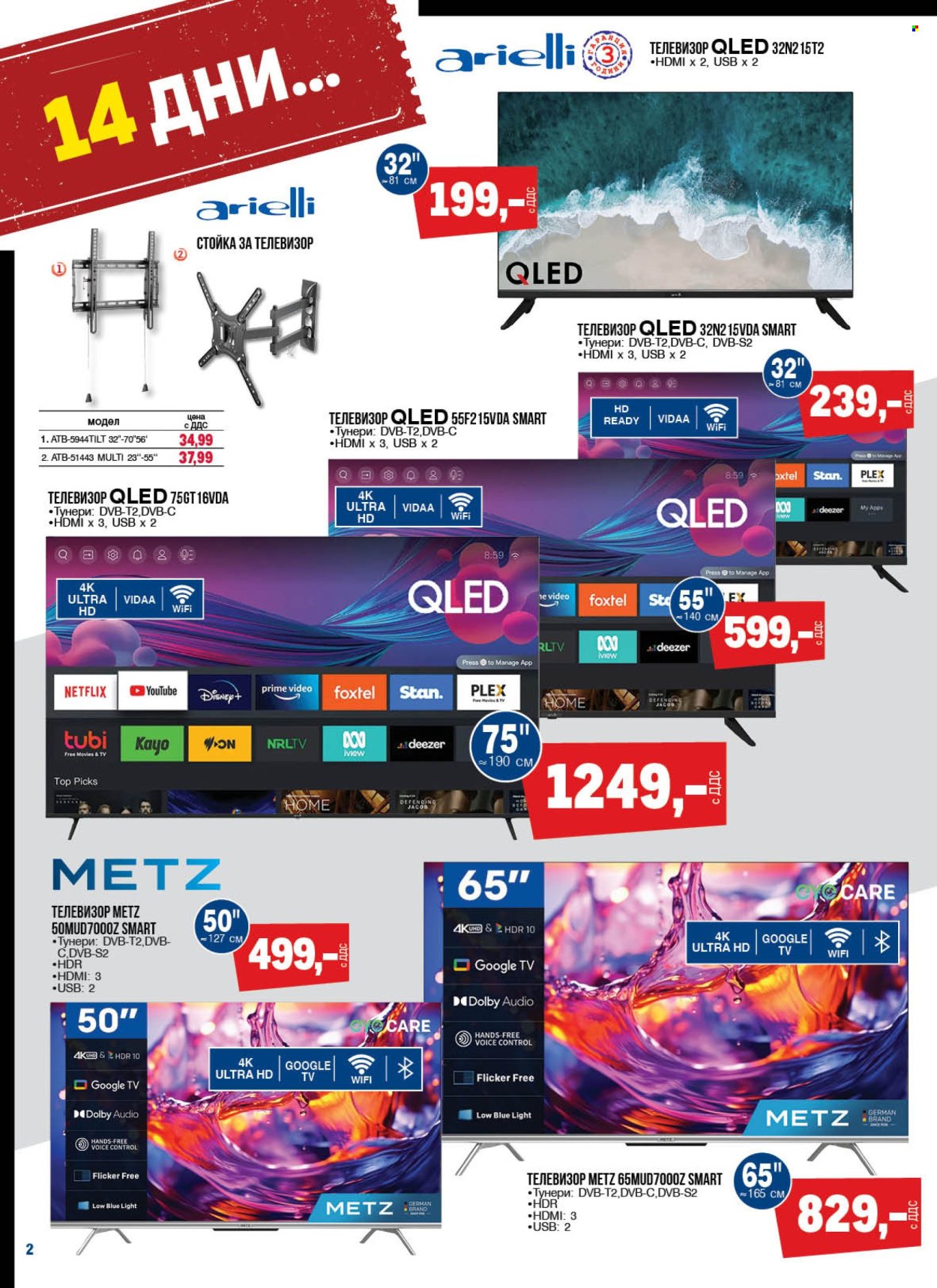 Брошура на МЕТРО - 13.03.2025 - 26.03.2025. Страница 2
