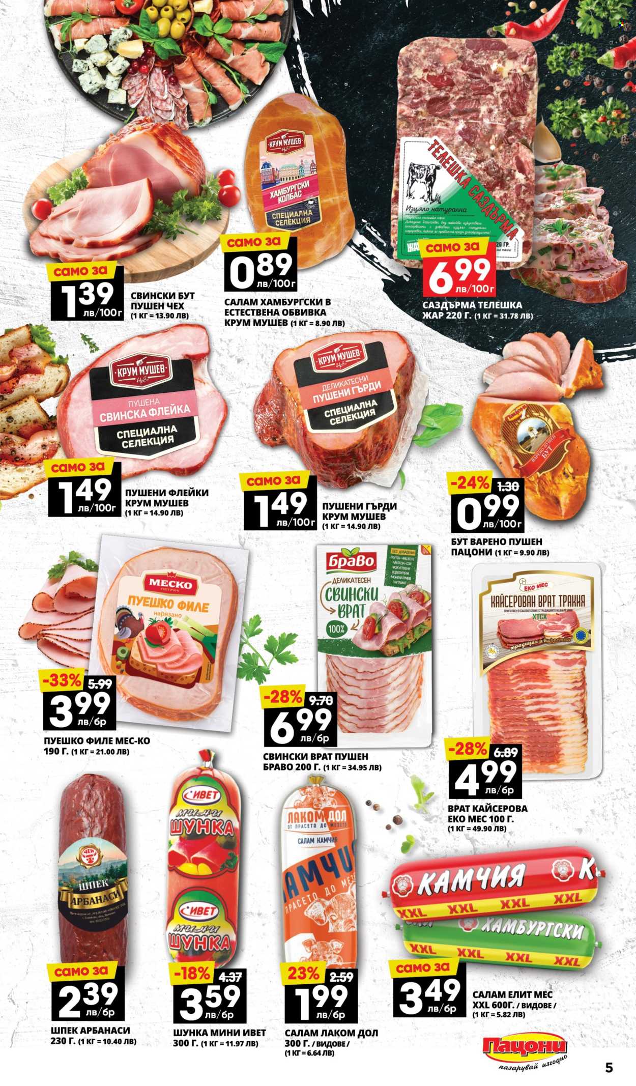 Брошура на Пацони - 12.05.2025 - 25.05.2025. Страница 5