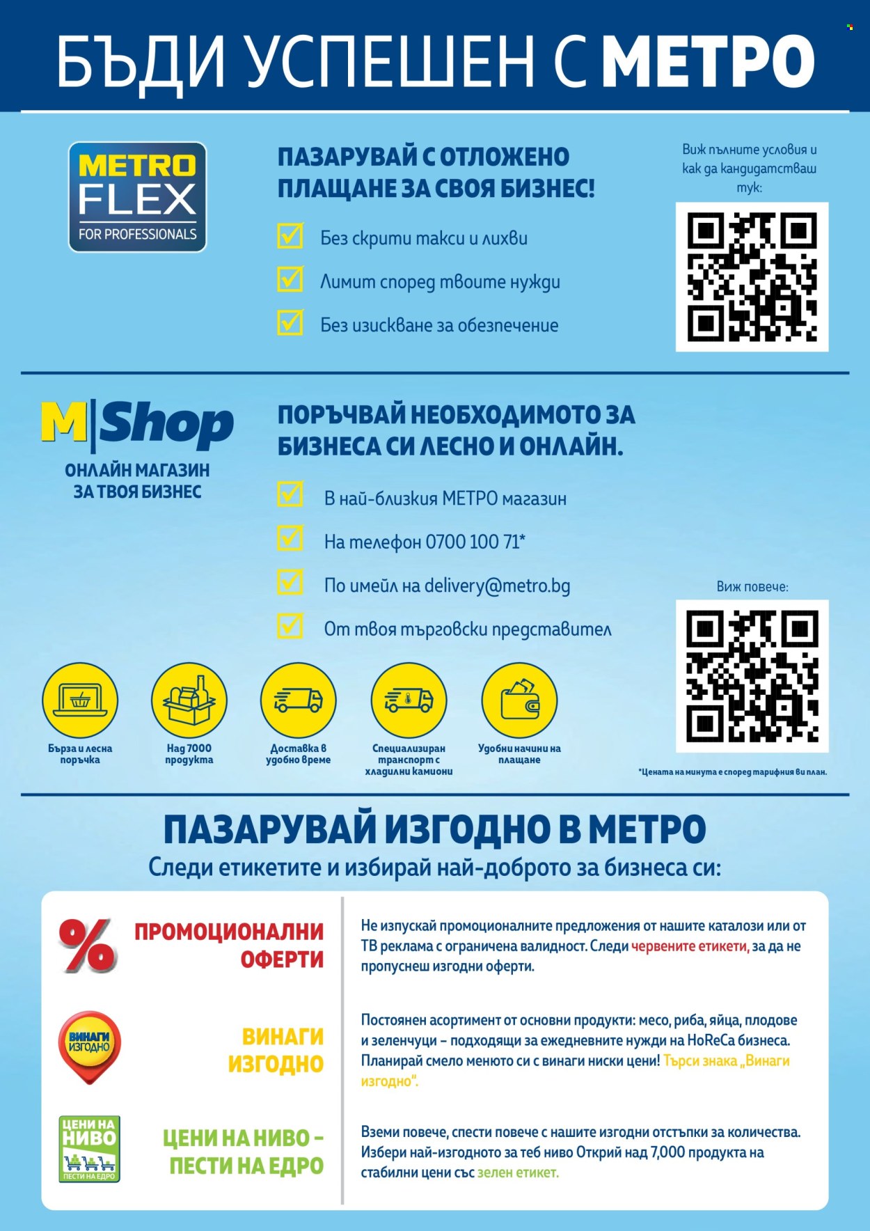 Брошура на МЕТРО - 01.07.2025 - 31.08.2025. Страница 2
