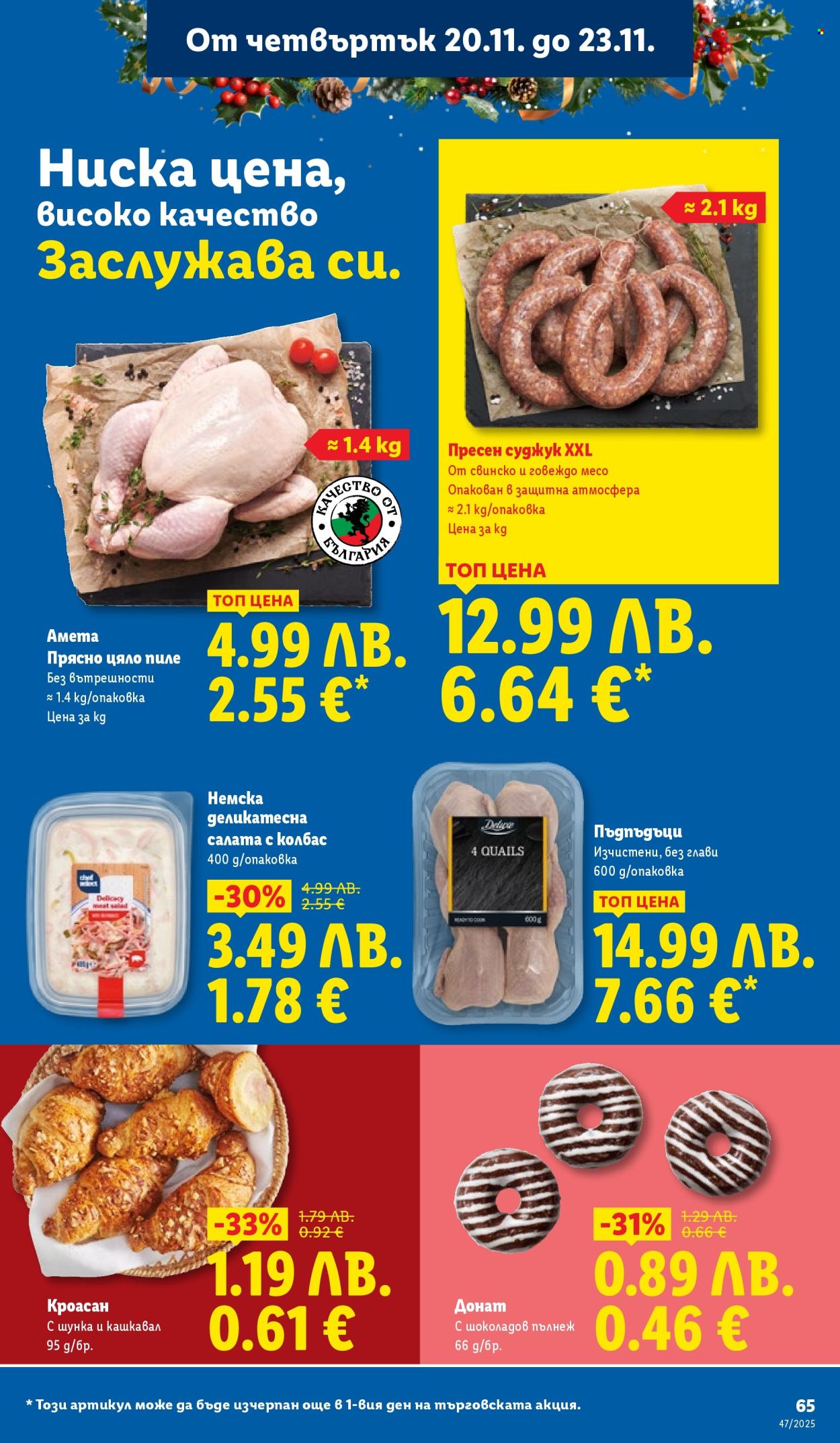 Брошура на Лидл - 17.11.2025 - 23.11.2025. Страница 65