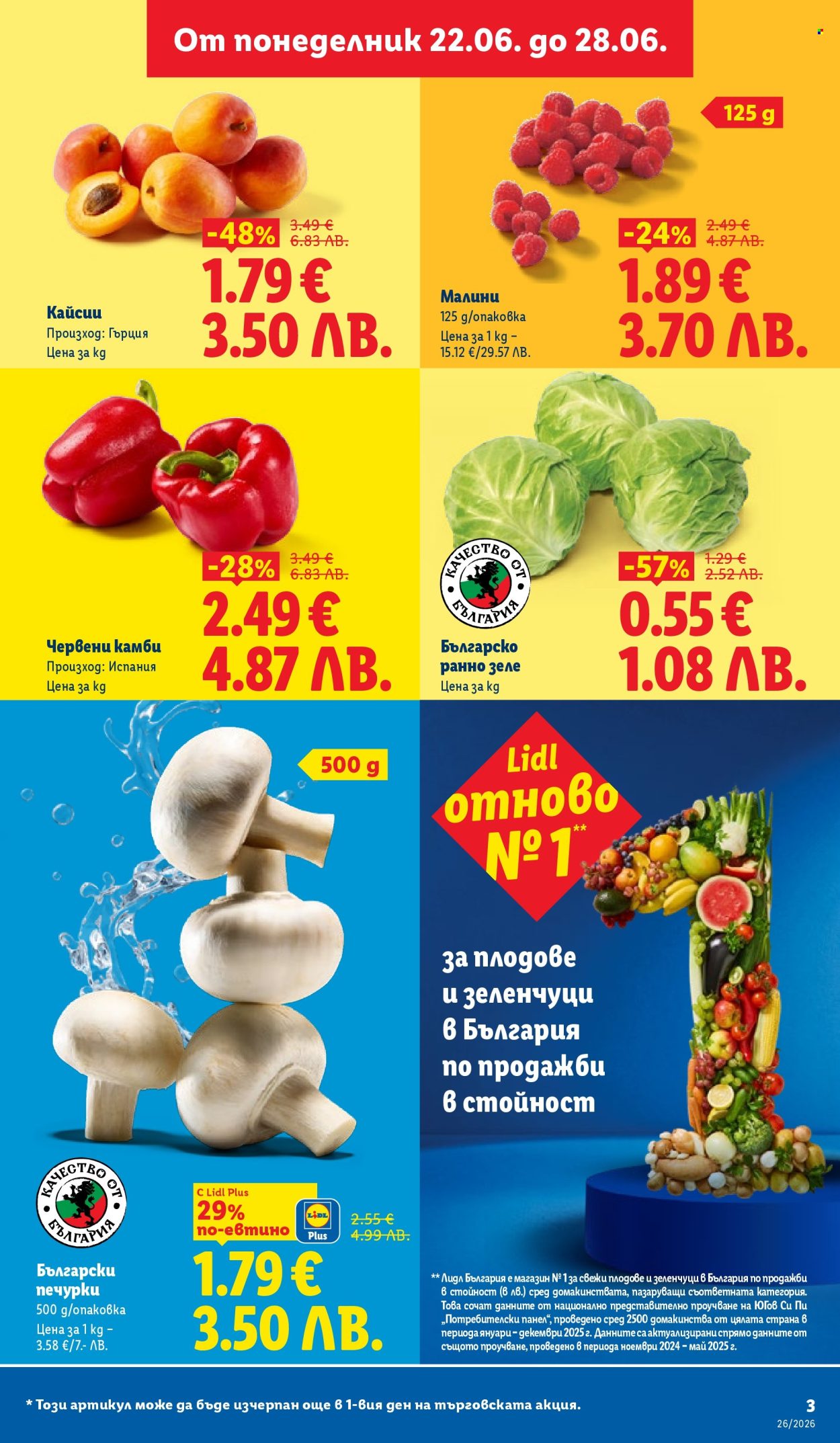 Брошура на Лидл - 22.06.2026 - 28.06.2026. Страница 3