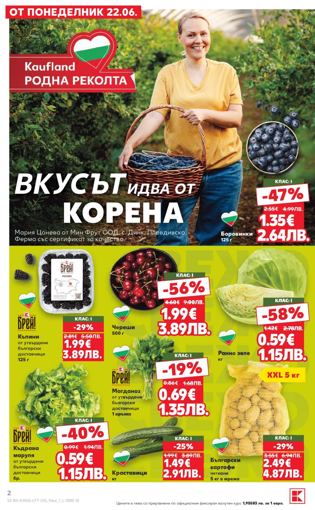 Брошура на Кауфланд - 22.06.2026 - 28.06.2026. Страница 2
