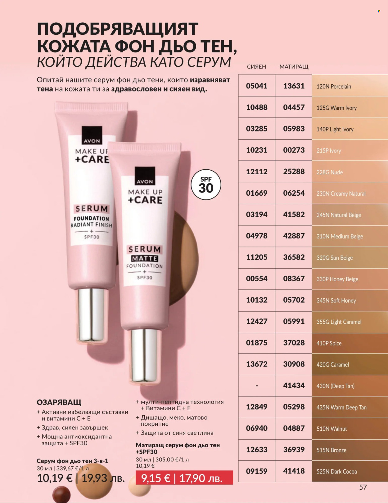 Брошура на Avon - 01.07.2026 - 31.07.2026. Страница 57